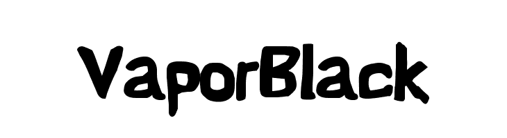 Vapor Black  免费字体下载