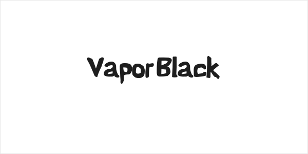 Vapor Black Logo