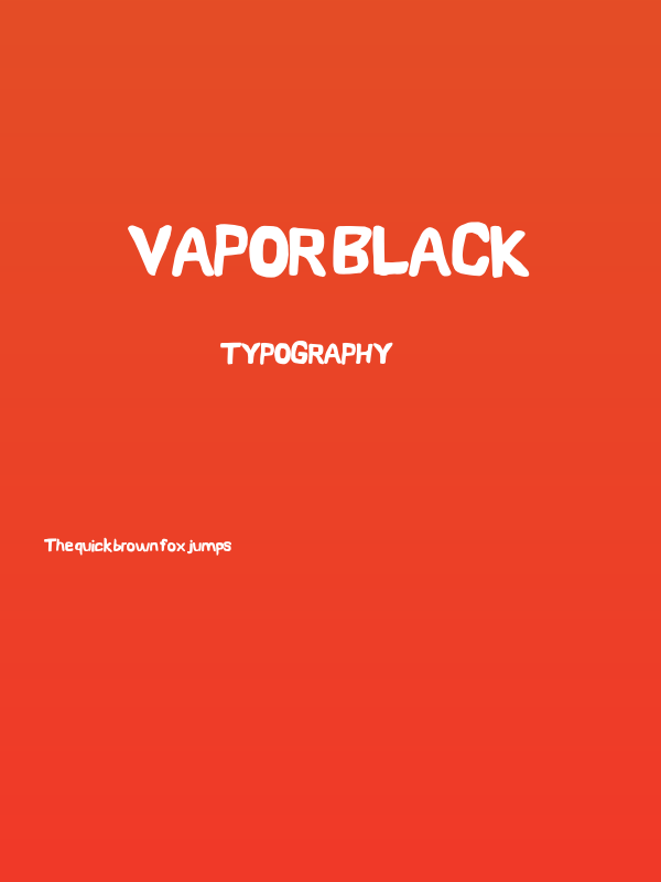 Vapor Black Poster