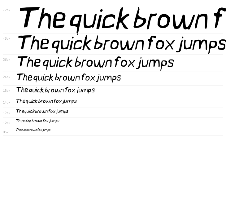 Vapor Light Oblique Waterfall