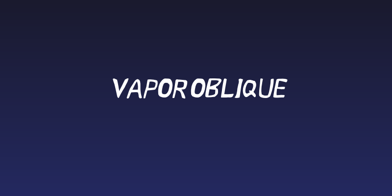 Vapor Oblique Social Header