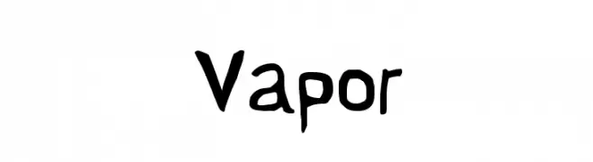 Vapor  تنزيل الخطوط