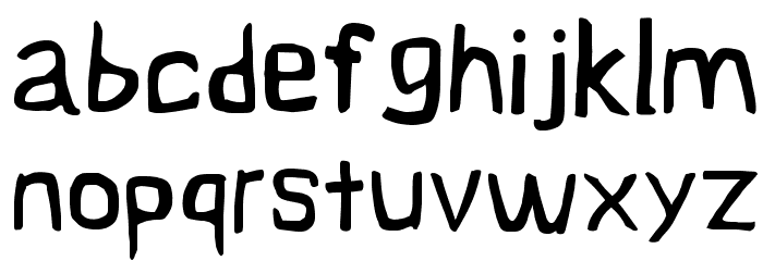 Vapor Font LOWERCASE
