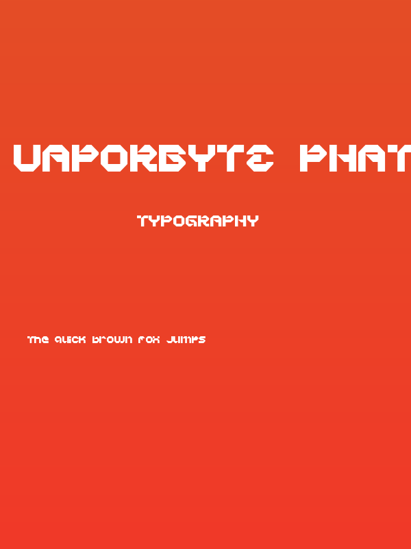 Vaporbyte Phat Poster