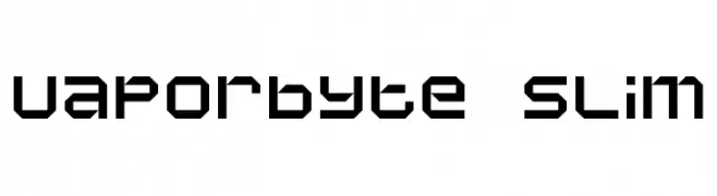Vaporbyte Slim  Fuentes Gratis Descargar