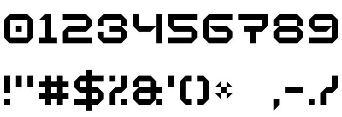 Vaporbyte Slim Font OTHER CHARS