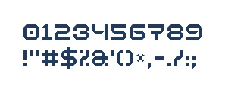 Vaporbyte Slim Font OTHER CHARS