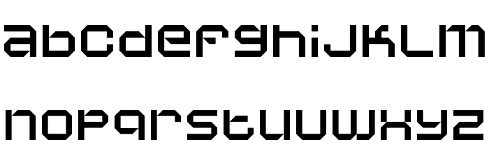 Vaporbyte Slim Font LOWERCASE