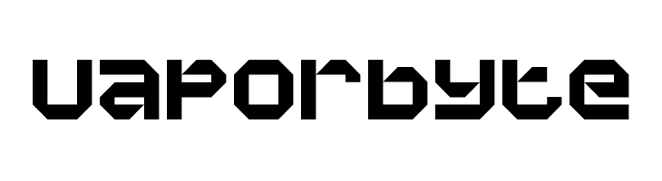 Vaporbyte  Frei Schriftart Herunterladen