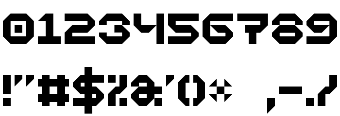 Vaporbyte Font OTHER CHARS