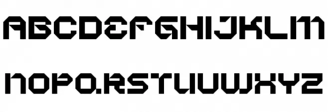 Vaporbyte Schriftart Groß