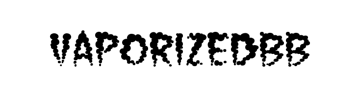 VaporizedBB フォント