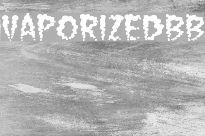 VaporizedBB フォント examples