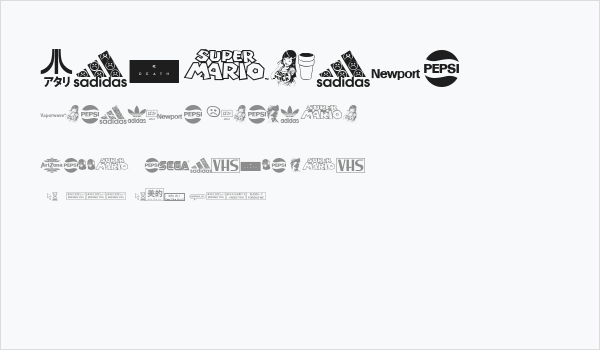 Vaporwave Business Card