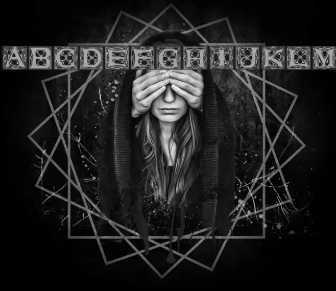 VarahCaps Font examples