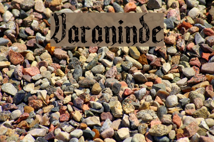 Varaninde Font examples