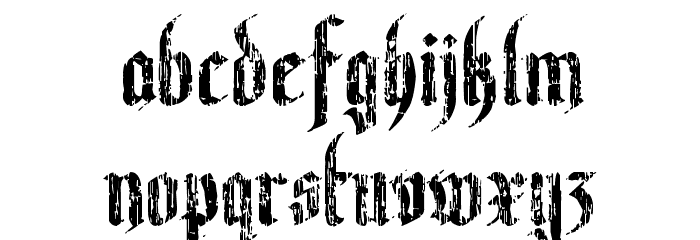 Varaninde Font LOWERCASE
