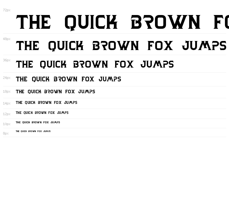 VaravaPersonalUse-Regular Waterfall