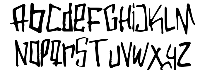 Varbee Font LOWERCASE