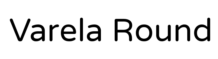 Varela Round Font