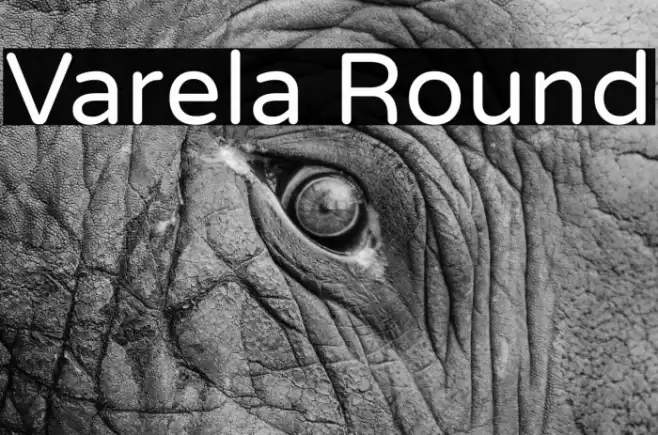 Varela Round Font examples