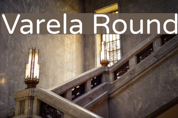 Varela Round Font examples