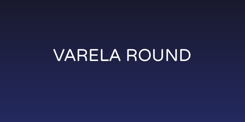 Varela Round Social Header