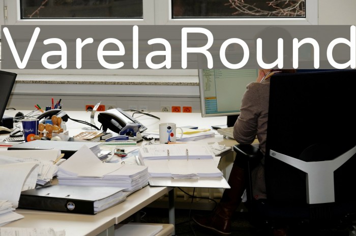 VarelaRound Font examples