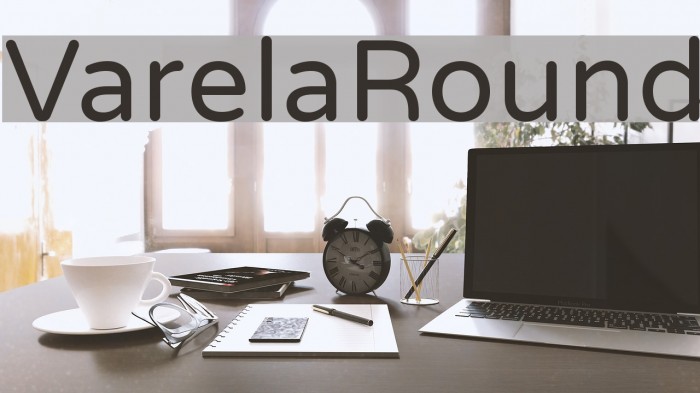 VarelaRound Font examples