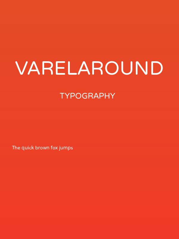 VarelaRound Poster