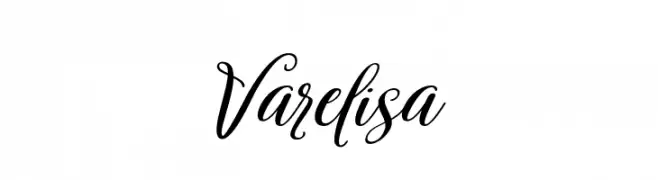 Varelisa  Frei Schriftart Herunterladen
