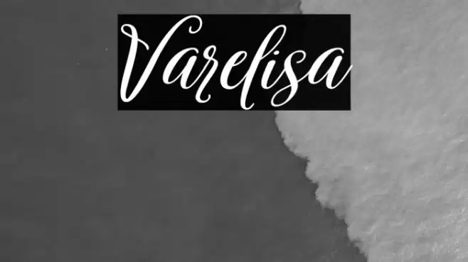 Varelisa Font examples