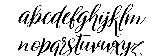 Varelisa Font LOWERCASE
