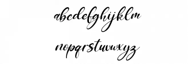Varenthin Italic फ़ॉन्ट लोअरकेस