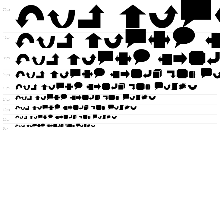 VariShapes Solid Waterfall