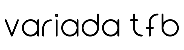 Variada tfb Font