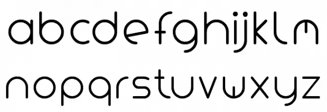 Variada tfb Caratteri MAIUSCOLE