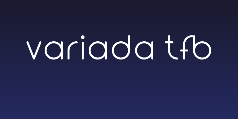 Variada tfb Social Header