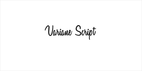 Variane Script Logo