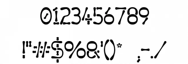 Variant 4 GeM Font OTHER CHARS