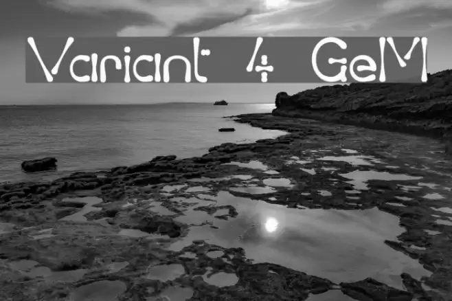 Variant 4 GeM Font examples