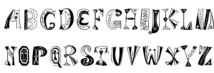 VariationsForImre Font LOWERCASE