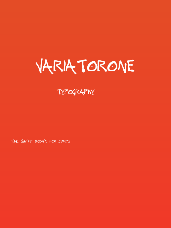 VariatorOne Poster