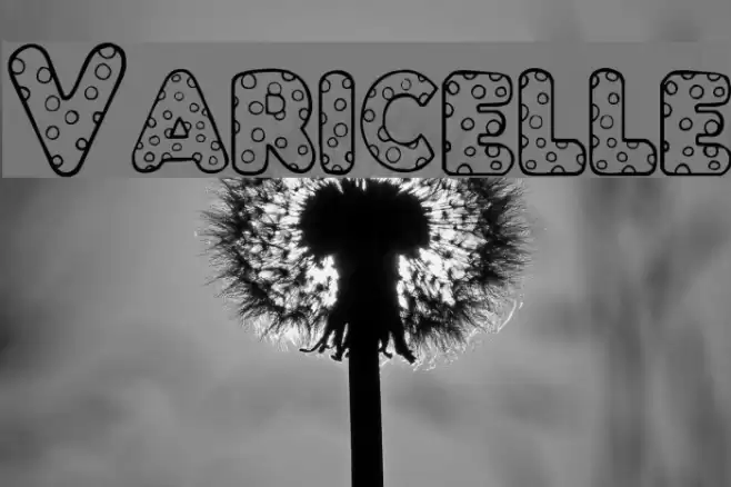 Varicelle Font examples