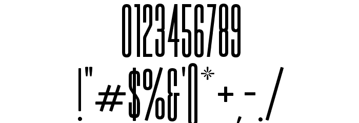 Varicka Font OTHER CHARS