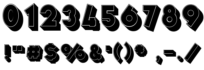 Varieté Artist Font OTHER CHARS