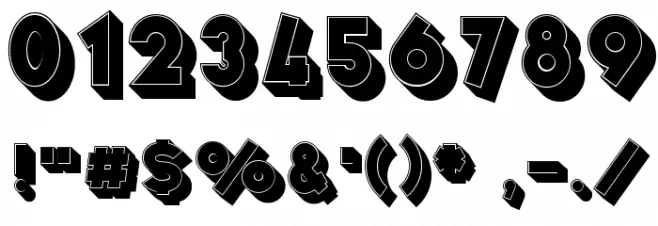 Varieté Artist Font OTHER CHARS