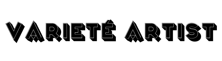 Varieté Artist  Free Fonts Download