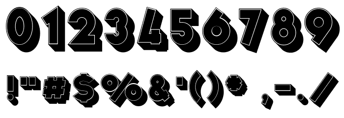 Varieté Artist Font OTHER CHARS