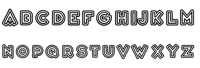Varieté Cascadeur Font LOWERCASE